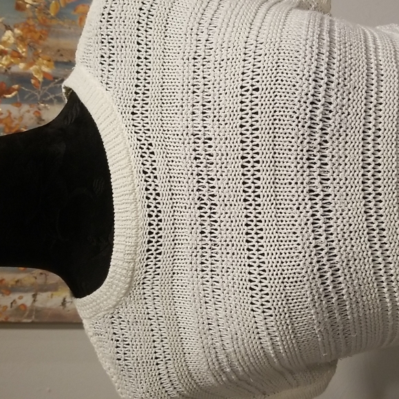 LOFT Knit Cream Sweater, size M - Picture 7 of 12